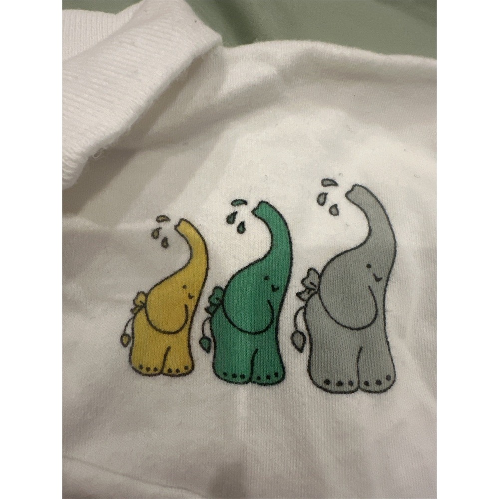Vintage Disney Baby Romper 12M Made in Israel Polo Bubble Romper Multicolor - Picture 2 of 5